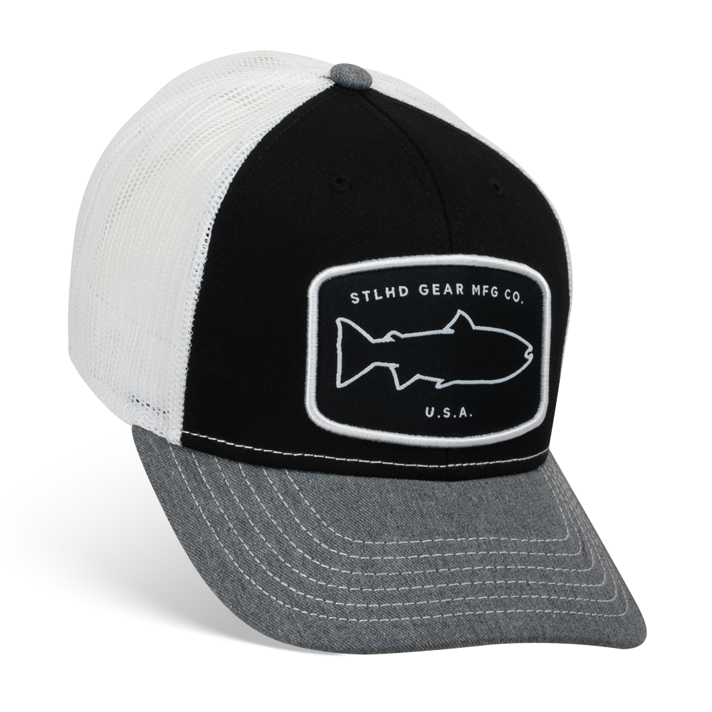Abachar Hats, Fish hats, trucker hats, classic hats with fish on it