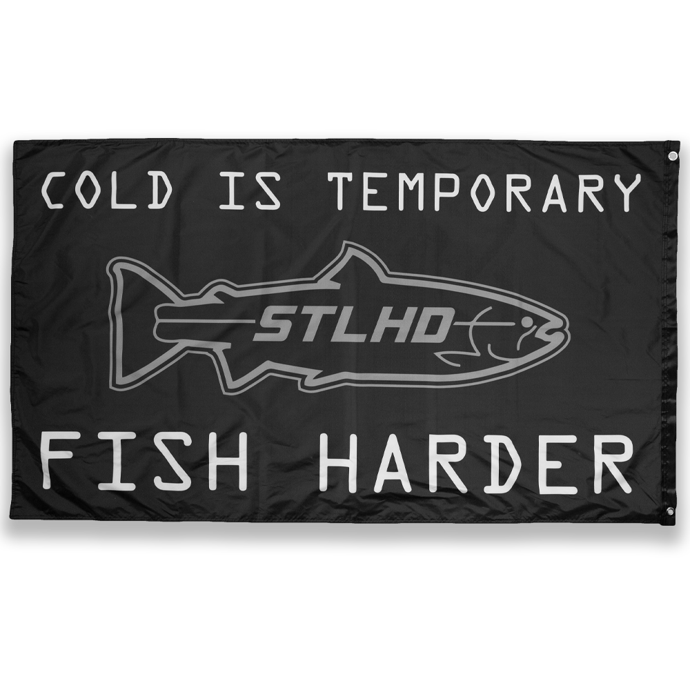 STLHD Fish Harder  3’ x 5’ Flag