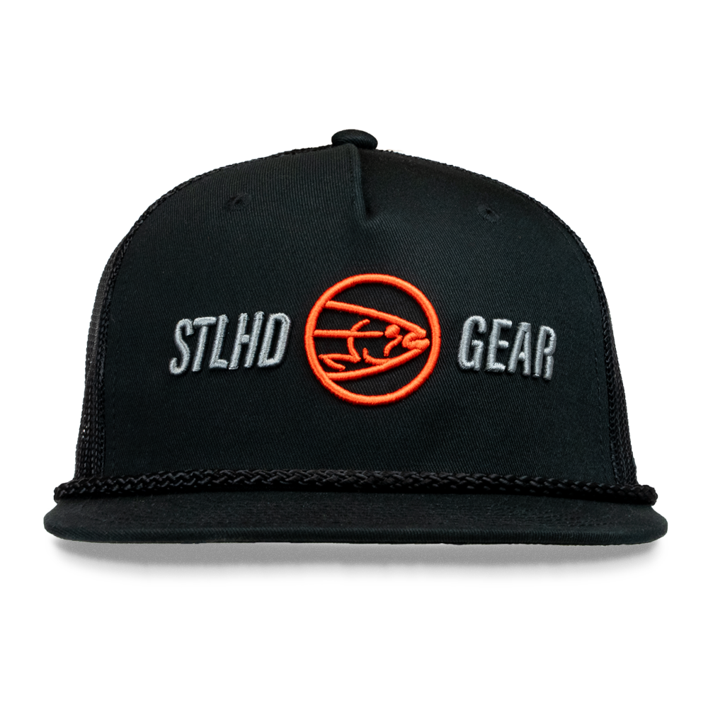 STLHD Gear Streamline Trucker Hat - Black - OSFM
