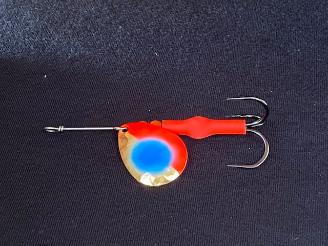 #3.5 Colorado "Gold Bronco" Salmon Spinner (Single Spinner)