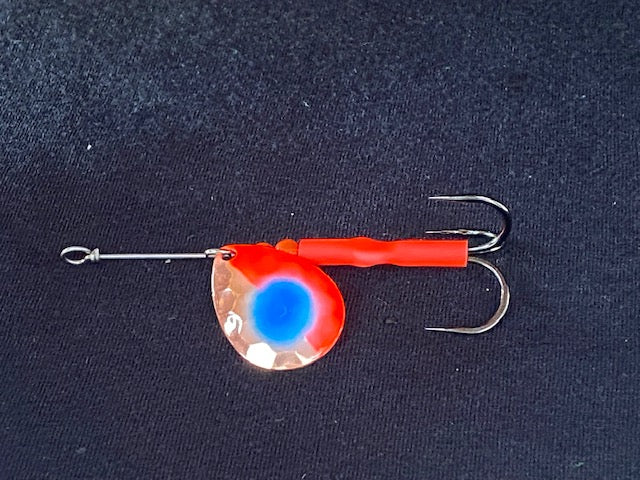 #3.5 Colorado "Copper Ragin Cajun" Salmon Spinner (Single Spinner)