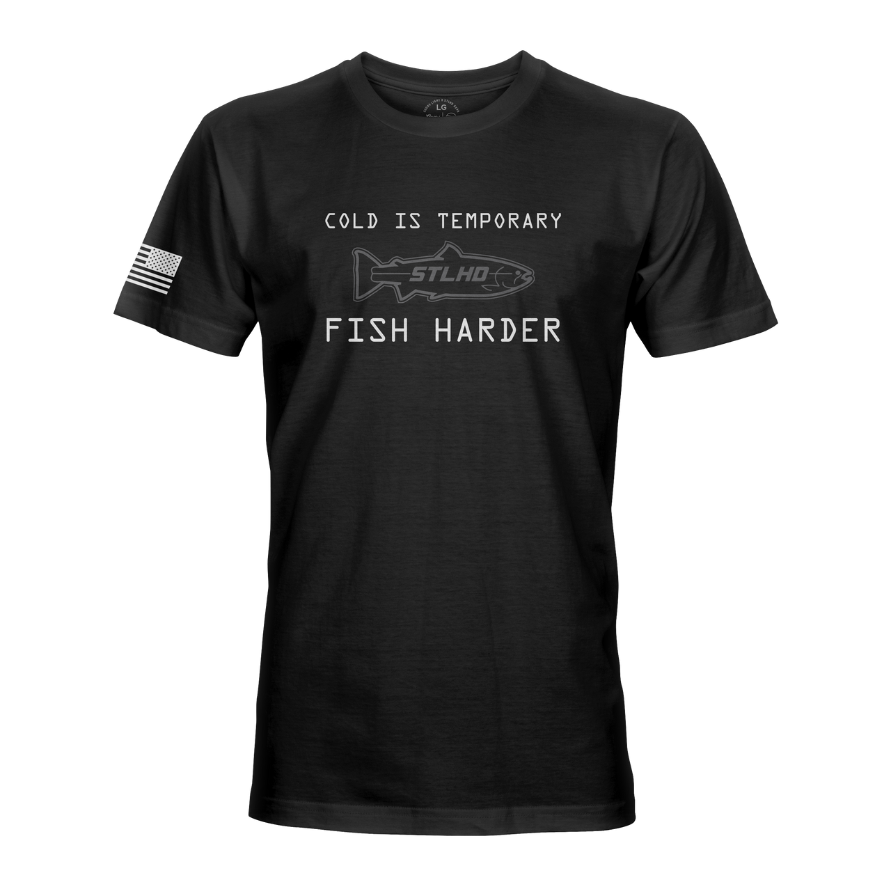 STLHD Fish Harder Tee