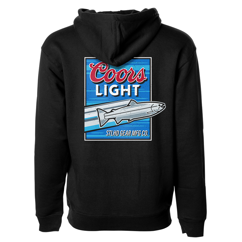 STLHD Men’s X Coors Light Throwback Premium Hoodie